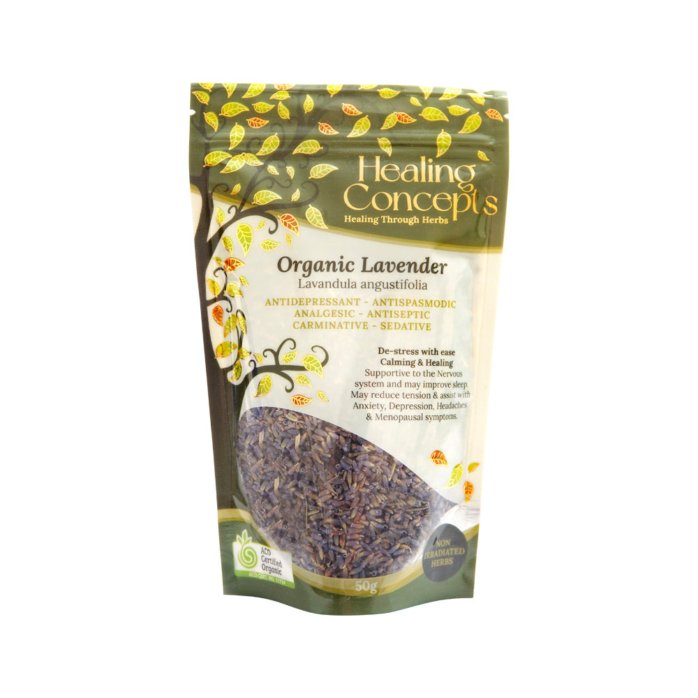 Healing Concepts Organic Lavender - 50g