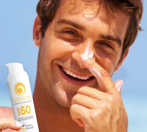 AussieZinc Everyday SPF50+ Organic Mineral Zinc Sunscreen