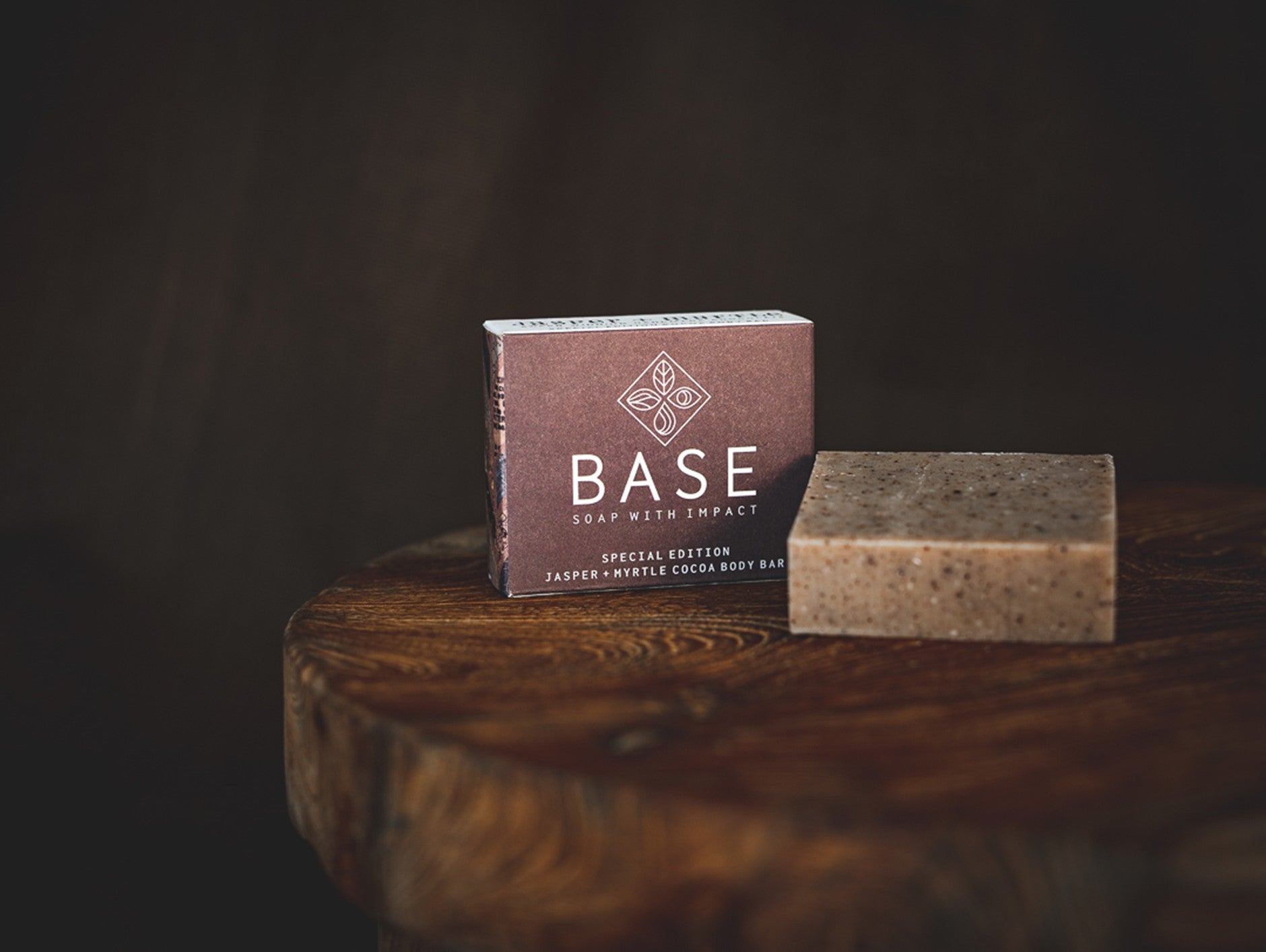 Base Sap with Impact: Cocoa Body Bar