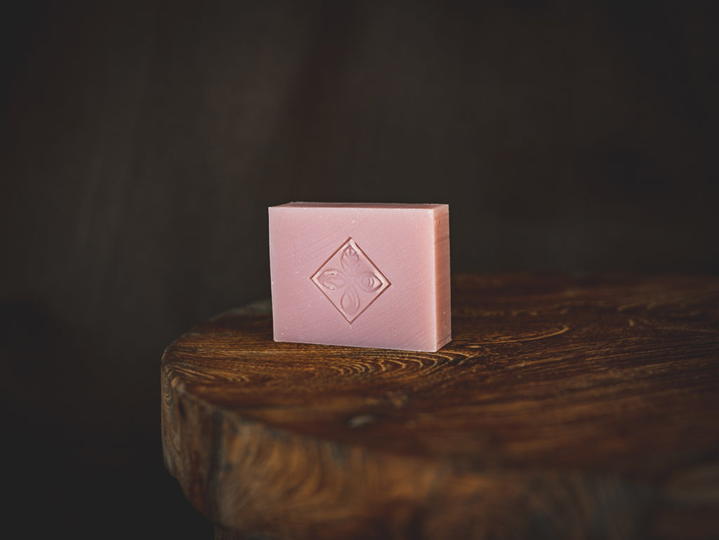 Base Soap with Impact: Geranium & Pink Clay Bar Soap