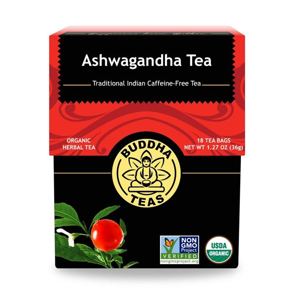 Buddha Organic Herbal Ashwagandha Tea 18tb