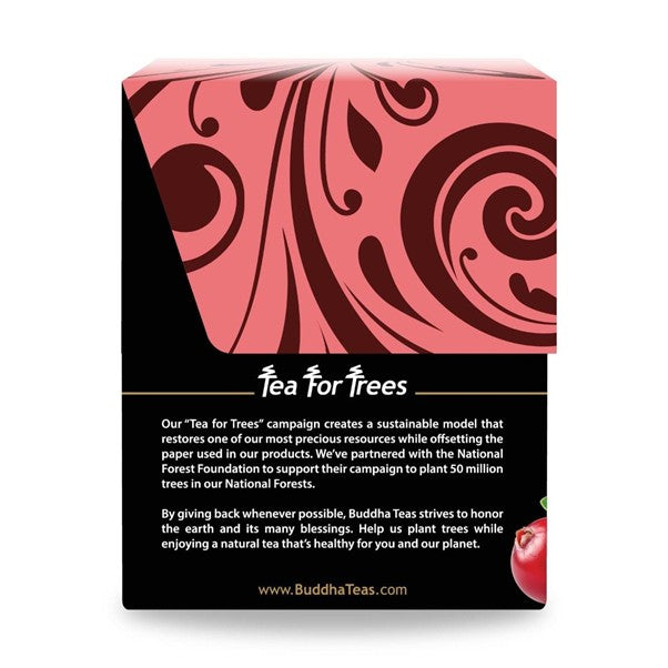 Buddha Organic Herbal Cranberry Comfort Tea 18tb