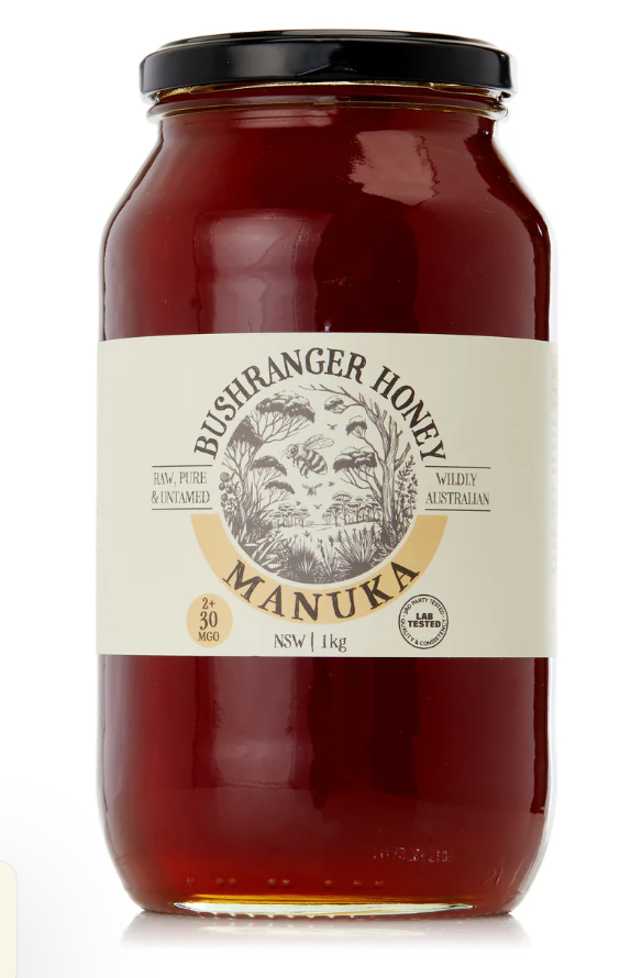 Bushranger Manuka Honey 30MGO (2+)