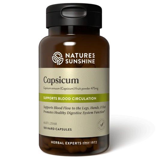 Nature's Sunshine Capsicum 100 capsules