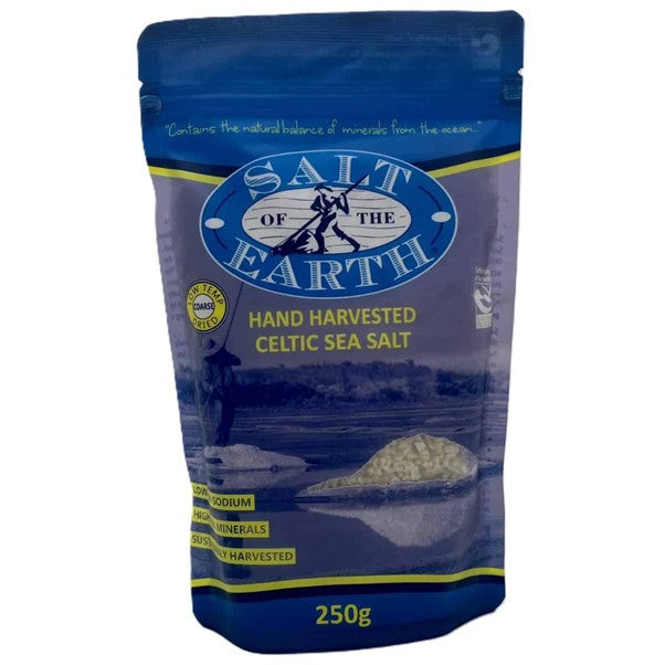 Salt of the Earth Hand Harvested Celtic Sea Salt Course