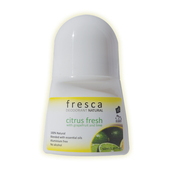 Fresca 100% Natural Deodorant Citrus Fresh