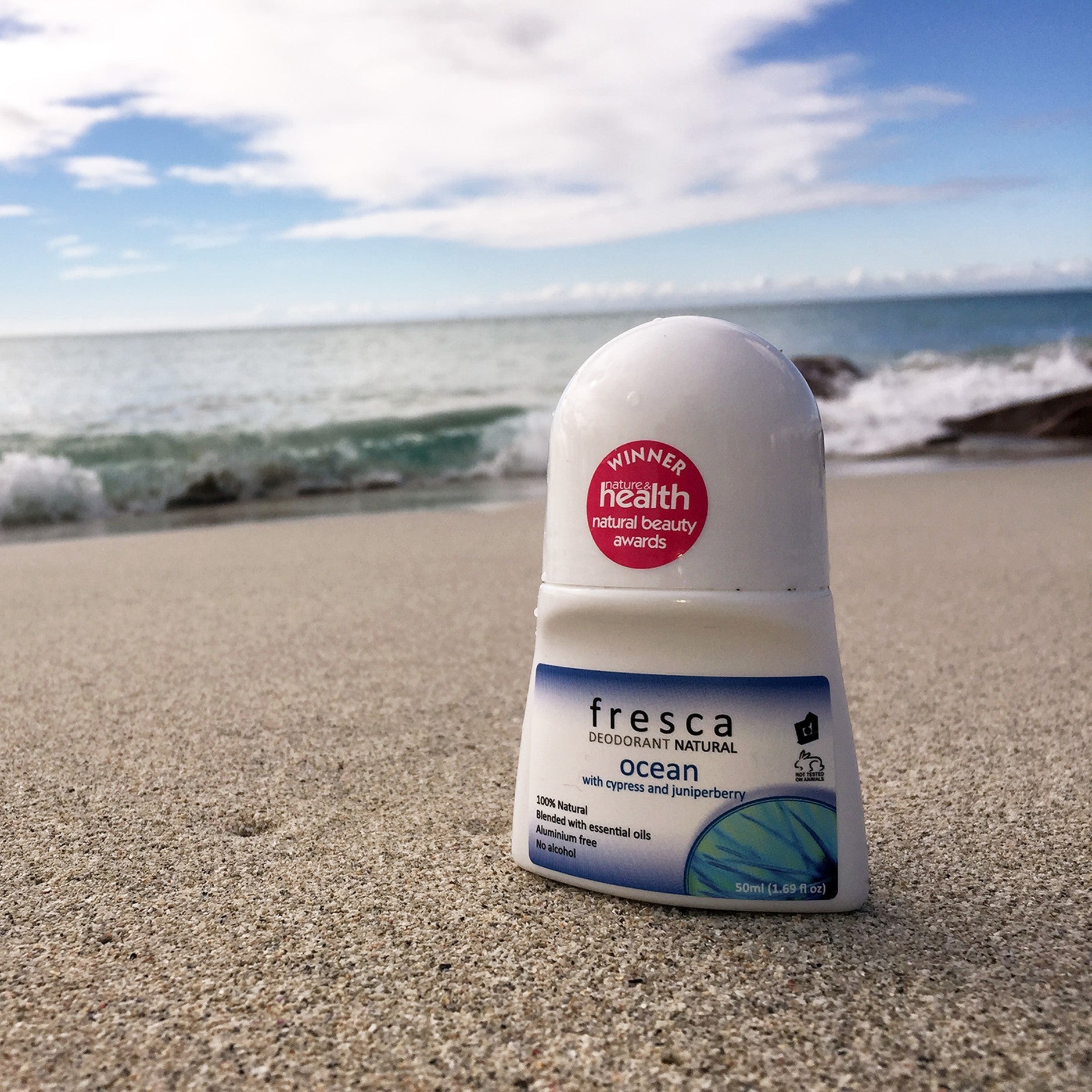 Fresca 100% Natural Deodorant Ocean