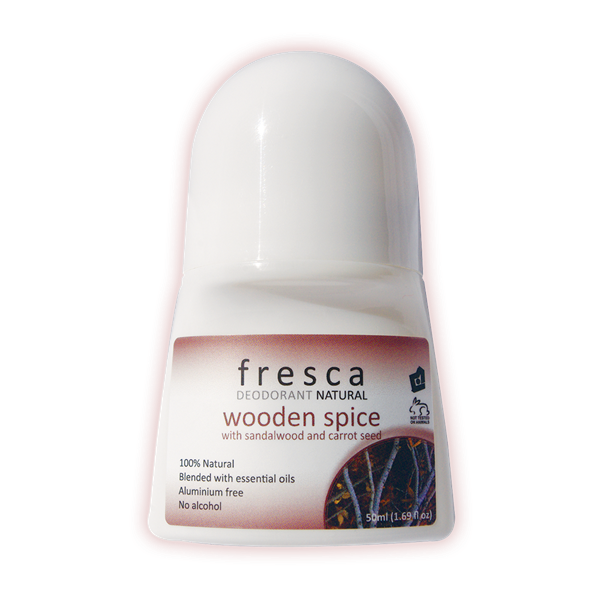Fresca 100% Natural Deodorant Wooden Spice