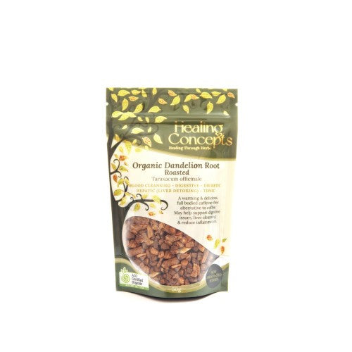Healing Concepts Certified Organic Dandelion Root Roasted 50g