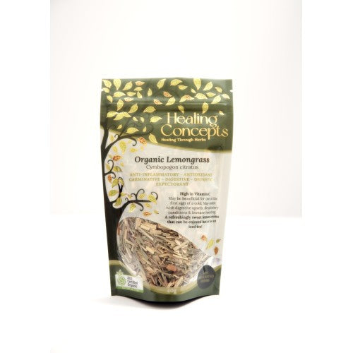 Healing Concepts Certified Organic Lemongrass 40g