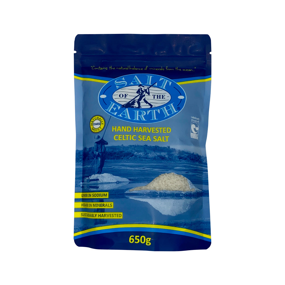 Salt of the Earth Hand Harvested Celtic Sea Salt Course
