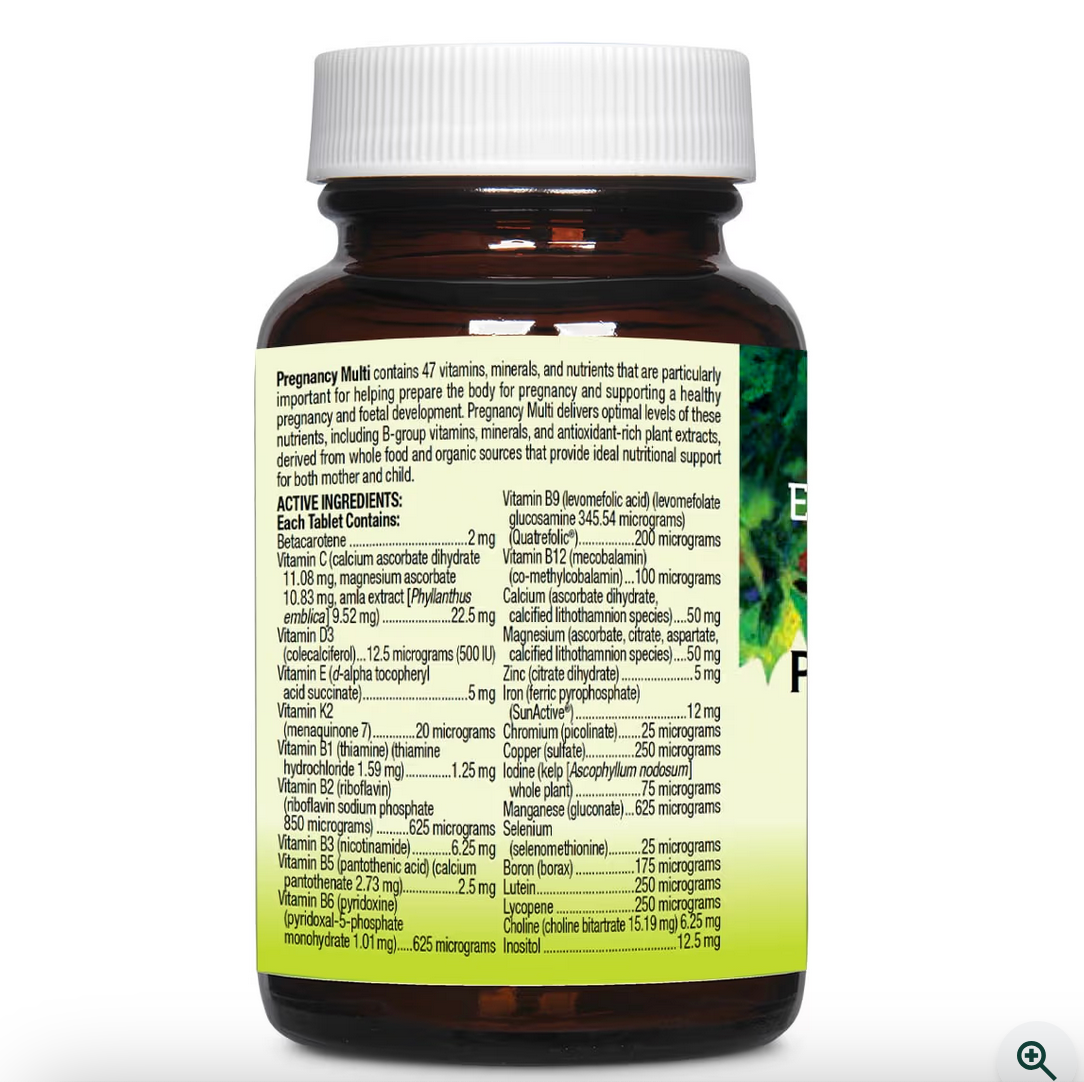 Whole Earth & Sea Pregnancy Multi Wholefood Supplement 60 tablets