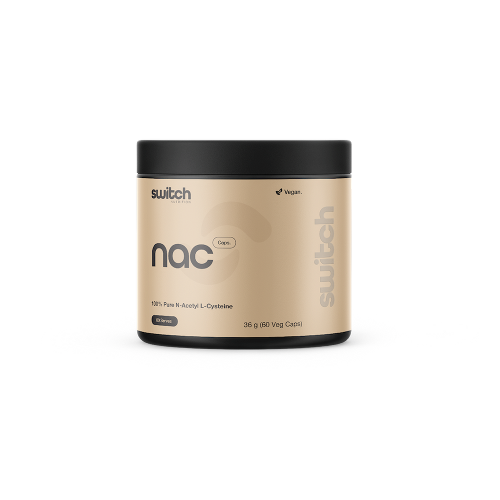 Switch Nutrition NAC 100% N-Aetyl L-Cysteine 60c