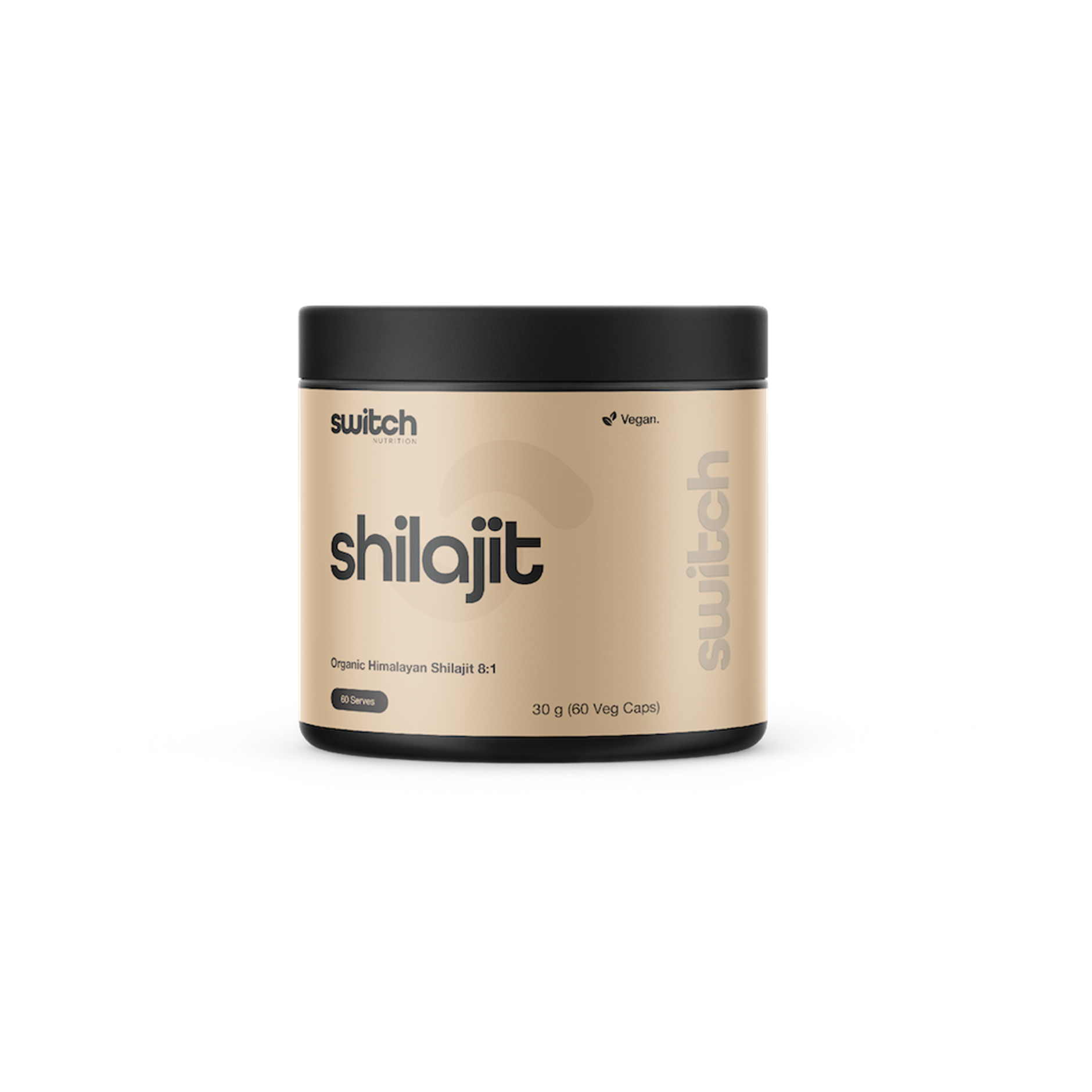 Switch Nutrition Organic Himalayan Shilajit 60c