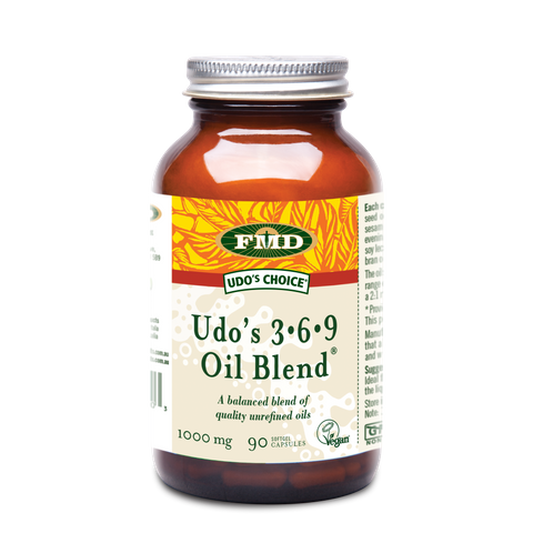 Udo's Oil Omega 3-6-9 Blend 90 capsules