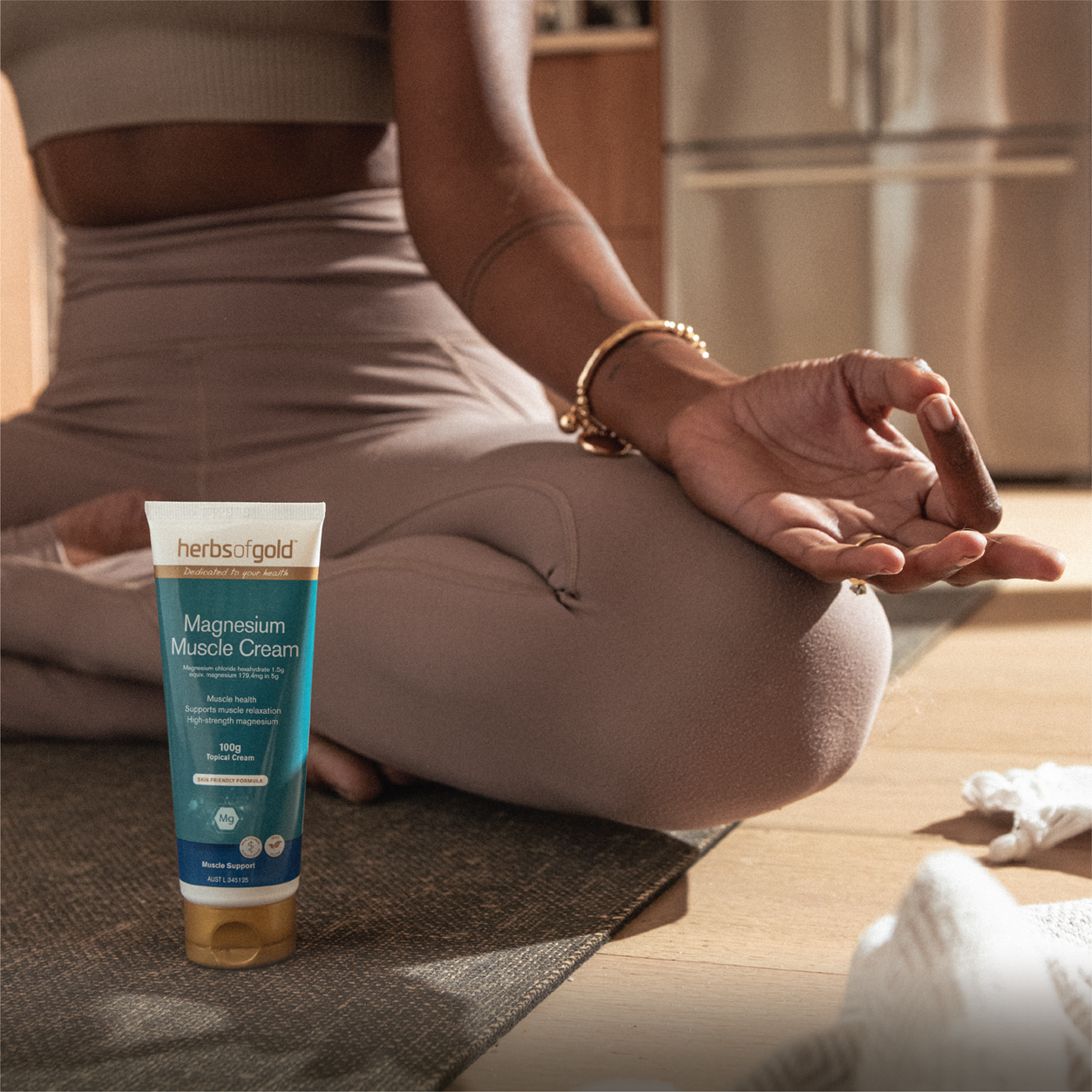 Herbs of Gold Magnesium Muscle Cream