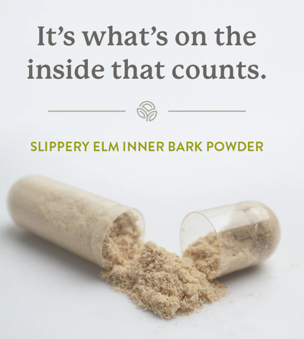Natures Sunshine Slippery Elm 100c